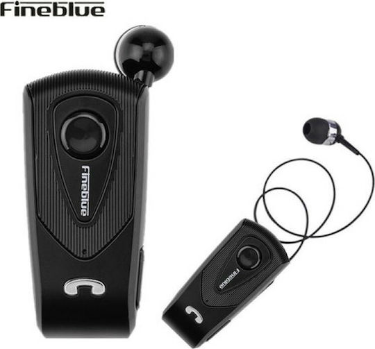 Fineblue F930 In-ear Bluetooth Handsfree Ακουστικό Πέτου Μαύρο