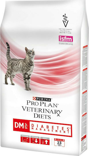 Purina Pro Plan Veterinary Diets DM Diabetes Dry Food for Adult Cats with Poultry 1.5kg