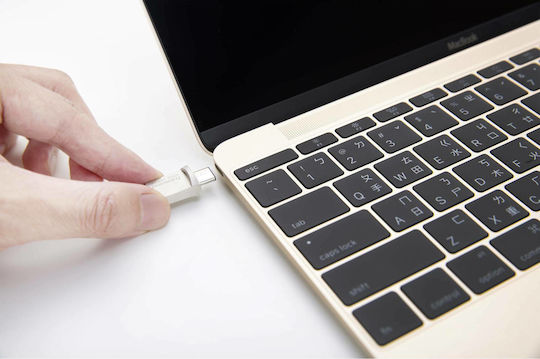 Transcend JetFlash 890 64GB USB 3.1 Stick with connection USB-A & USB-C Black