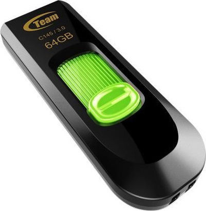 TeamGroup C145 64GB USB 3.0 Stick Μαύρο