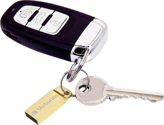 Verbatim Metal Executive 32GB USB 3.0 Stick Χρυσό