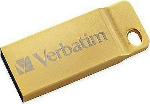 Verbatim Metal Executive 32GB USB 3.0 Stick Χρυσό