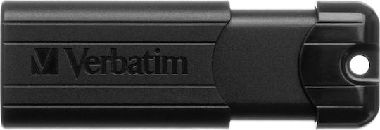 Verbatim PinStripe 128GB USB 3.0 Stick Schwarz