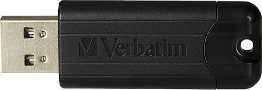 Verbatim PinStripe 64GB USB 3.0 Stick Schwarz