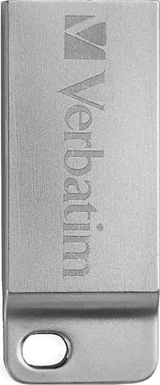 Verbatim Metal Executive 64GB USB 2.0 Stick Silver