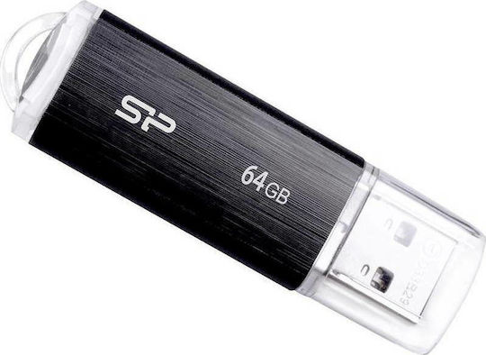 Silicon Power Blaze B02 64GB USB 3.1 Stick Negru