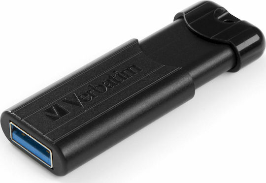 Verbatim PinStripe 32GB USB 3.0 Stick Schwarz