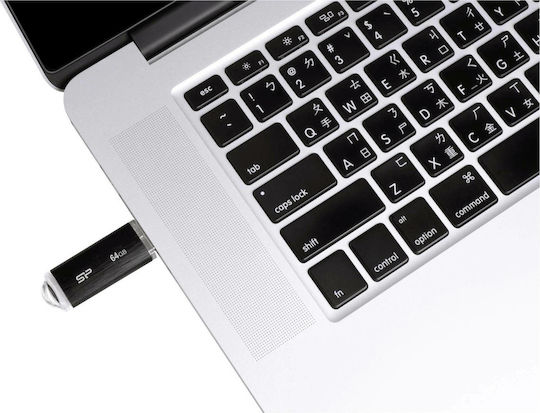 Silicon Power Blaze B02 64GB USB 3.1 Stick Negru