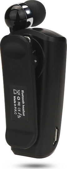 Fineblue F960 In-ear Bluetooth Handsfree Ακουστικό Πέτου Λευκό
