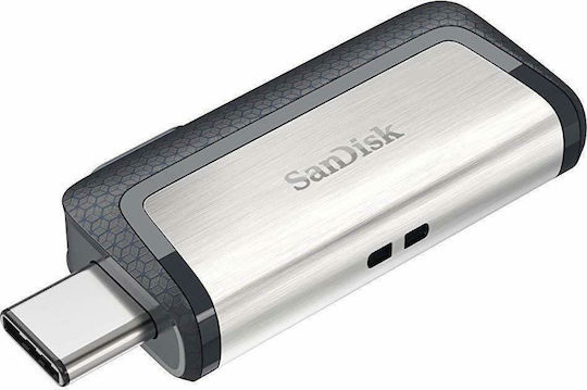 Sandisk Ultra Dual Drive 32GB USB 3.1 Стик с връзка USB-A & USB-C Бял