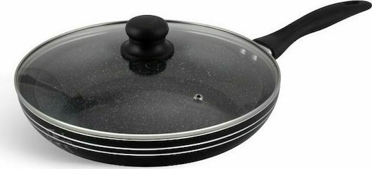Royalty Line Edenberg Pfanne Aus Aluminium Mit Deckel Mit Innenbeschichtung Aus Stein 28cm