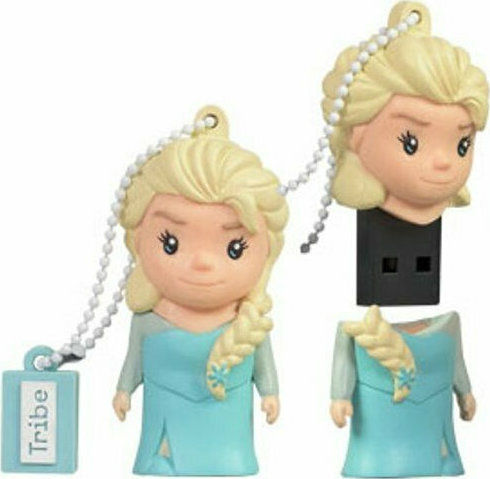 Tribe Frozen Elsa 16GB USB 2.0 Stick Πολύχρωμο