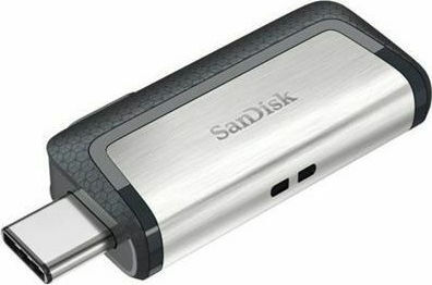 Sandisk Ultra Dual Drive 256GB USB 3.1 Stick with connection USB-A & USB-C Black
