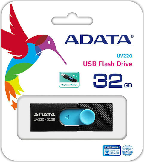 Adata UV220 32GB USB 2.0 Stick Black
