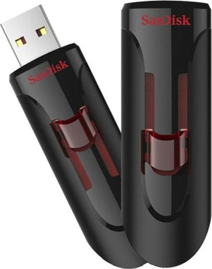 Sandisk Cruzer Glide 128GB USB 3.0 Stick Schwarz
