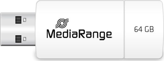 MediaRange 64GB USB 2.0 Stick Μπλε