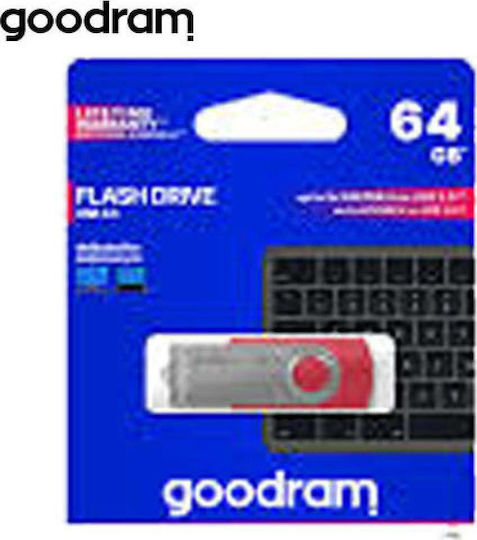 GoodRAM UTS3 64GB USB 3.0 Stick Red