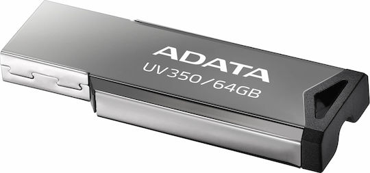 Adata UV350 64GB USB 3.2 Stick Gray