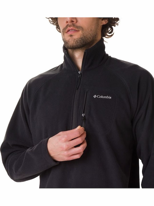 Fleece Fast Trek III Half Zip Long Sleeve Blouse Black
