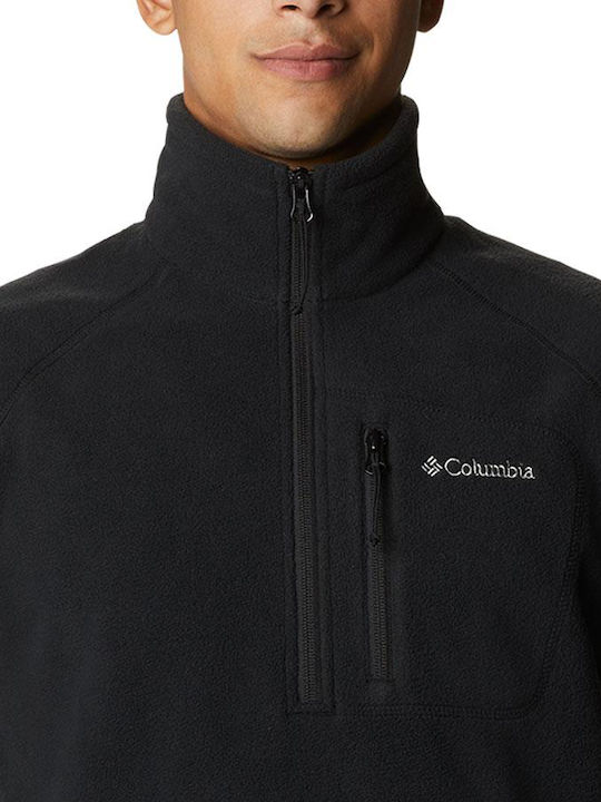 Fleece Fast Trek III Half Zip Long Sleeve Blouse Black