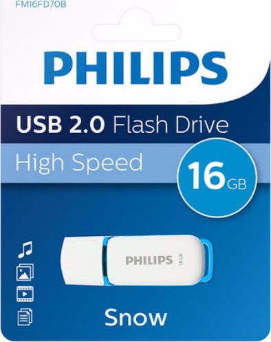 Philips Snow 16ГБ USB 2.0 Стик Син