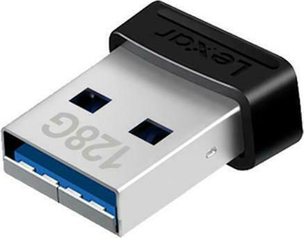 Lexar JumpDrive S47 128GB USB 3.1 Stick Black