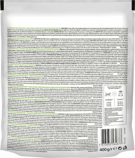 Pro Plan OptiRenal Hrana Uscată Pentru Pisici Adulte Sterilizate Cu Curcan 0.4kg