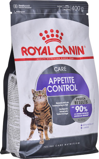 Royal Canin Care Appetite Control Dry Food for Adult Sterilized Cats with Sensitive Urinary with Poultry 0.4kg