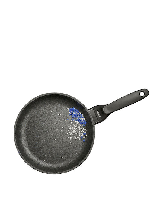 Risoli Blackplus Pan made of Cast Aluminum with Non-Stick Coating Black 28cm