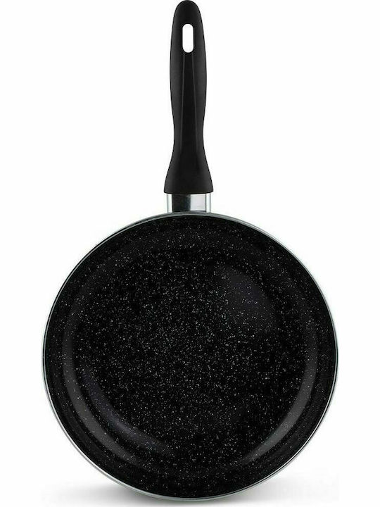 Edenberg Cast Aluminum Pan with Lid with Non-Stick Interior Coating 22cm
