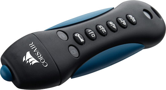 Corsair Padlock 3 128GB USB 3.0 Stick Blau