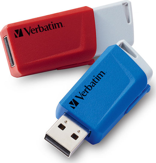 Verbatim Store 'n' Click 32GB USB 3.0 Stick Πολύχρωμο