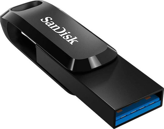 Sandisk Ultra Dual Drive Go 512GB USB 3.1 Stick with connection USB-A & USB-C Black