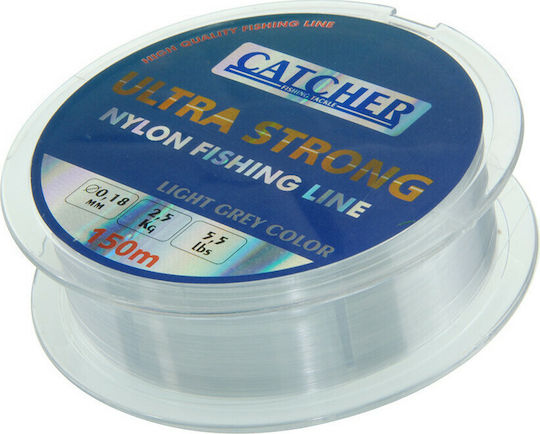 Catcher Πετονιά Ψαρέματος Γκρι 150m / 0.40mm / 11kg