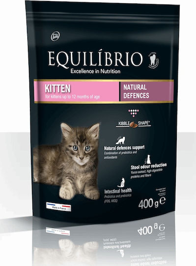 Equilibrio Kitten Indoor Суха Храна за Млади Котки с Пилешко 7.5кг