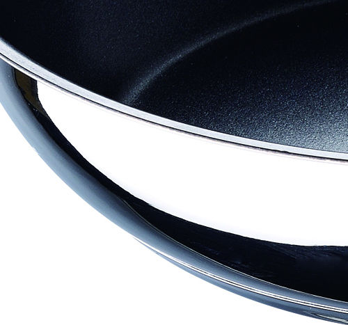 Bergner Gourmet Pan made of Stainless Steel with Non-Stick Coating 24cm