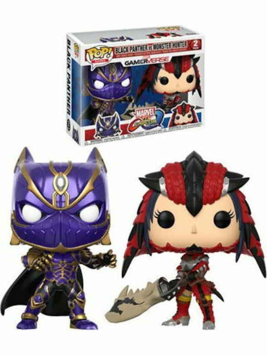 Funko Pop! Games: Marvel vs Capcom Infinite - Black Panther vs Mons