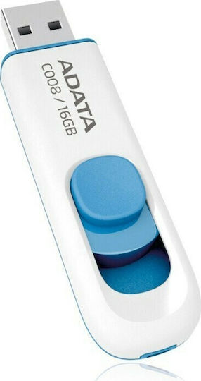 Adata DashDrive C008 16GB USB 2.0 Stick Blue