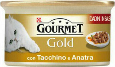 Purina Gourmet Gold Γαλοπούλα / Πάπια 85gr