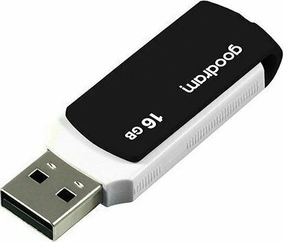 GoodRAM UCO2 16GB USB 2.0 Stick Μαύρο
