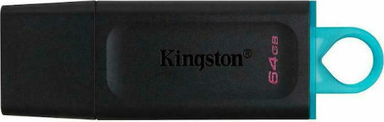 Kingston Exodia Usb Stick 3.2 64gb Data Traveler Black
