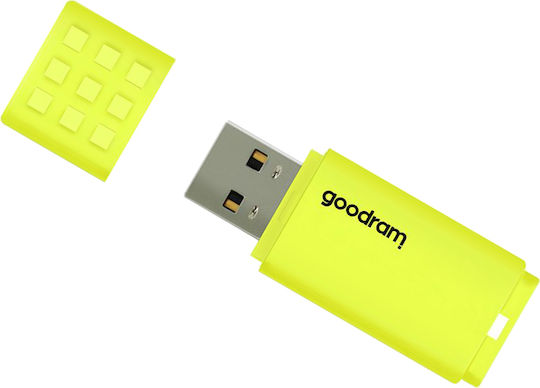 GoodRAM UME2 64GB USB 2.0 Stick Κίτρινο