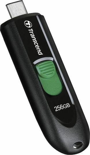 Transcend JetFlash 790C 256GB USB 3.1 Stick with connection USB-C Black