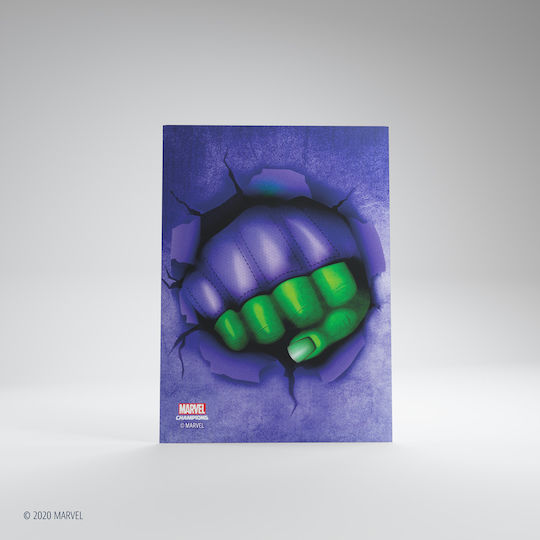 Gamegenic Marvel Champions Kunst Marvel Kartenhüllen Standardgröße 50 Stück Lila