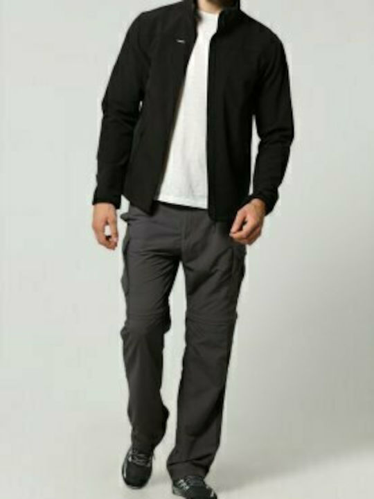 Winter Jacket Softshell Waterproof and Windproof Black
