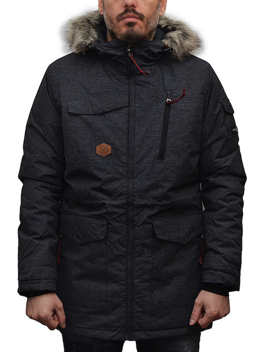 -TT610 Winter Jacket Parka Black