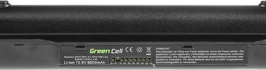 Green Cell Compatible Battery for Fujitsu LifeBook A512/A530/A531/AH502/AH530 with 6600mAh