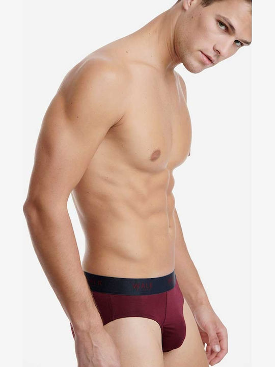 Men's Slip Burgundy