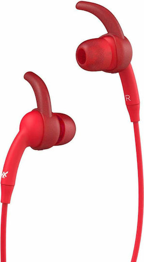 iFrogz Free Rein 2 In-ear Bluetooth Handsfree Ακουστικά με Αντοχή στον Ιδρώτα Κόκκινα