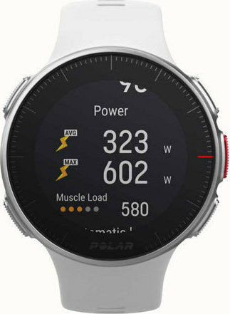 Polar Vantage V Edelstahl 46mm Wasserdicht Smartwatch (Weiß)